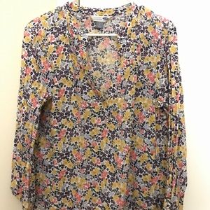Old Navy Tunic Floral Shirt